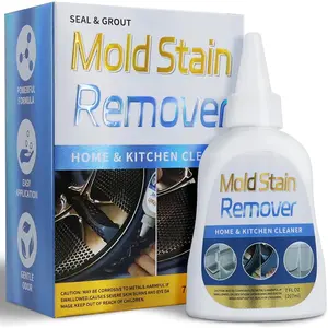 Washing Machine Cleaner, Multi Home Stain Cleaning Gel, Heavy Duty Stain Cleaner for Washing Machine, Refrigerator Strips, Bathroom Grout, Sink, Shower, Caulk, and Front Loader Seal (7 fl oz)
