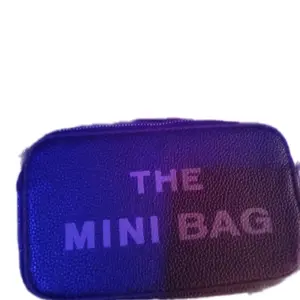 The Mini Bag Solid Color Tote Bag for Women with Large Capacity Zipper Shoulder Bag for Daily Use