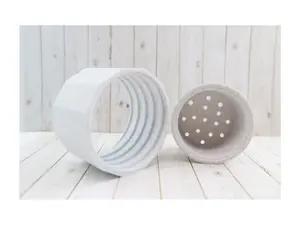 REGROVA Mason Jar Connector with Canister - Granite Color - The Ultimate Seed Starter Kit!