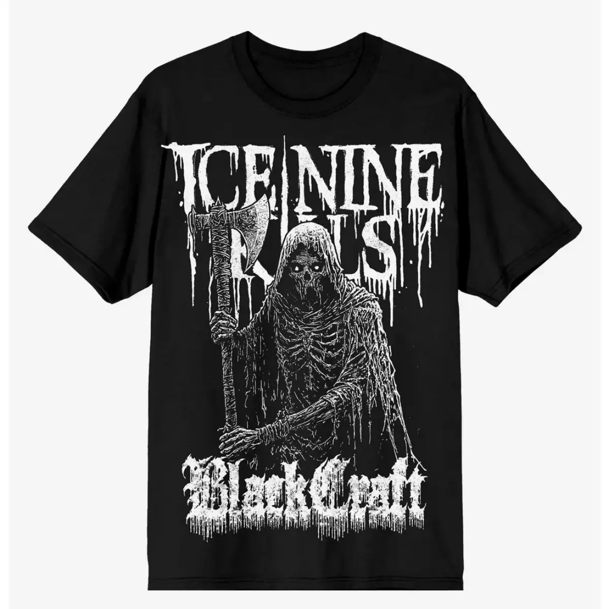 Ice Nine Kills X Blackcraft Decayed Reaper T-Shirt - TikTok Shop
