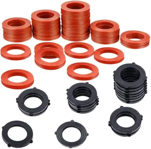 Garden Hose Washer Heavy Duty Rubber Washer Seals Fit  Standard 3/4 Inch Garden Hose and Water Faucet Fittings,32Packs