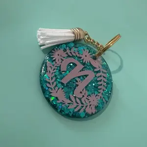 Personalized Initial keychain (add initial on note at checkout)