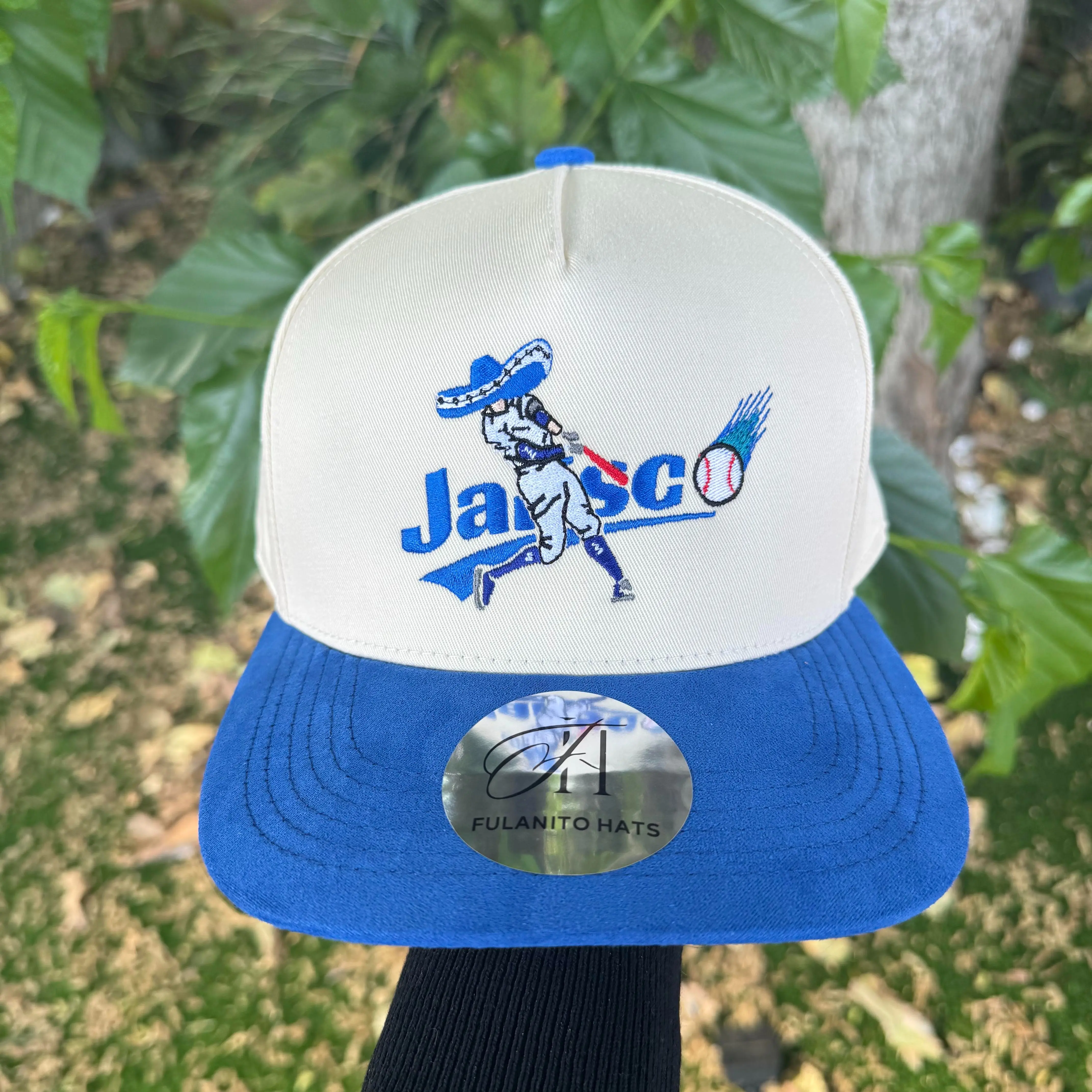 "Charros de Jalisco" Hat (White)