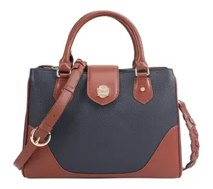Paul Costelloe Dressage Shield Leather Midi Grab Bag