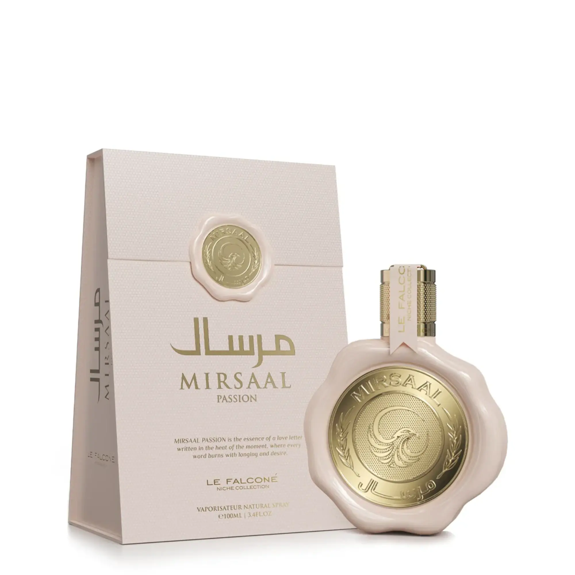 Mirsaal Passion By Le Falcone Niche Collection Eau de Parfum Spray 3.4 oz