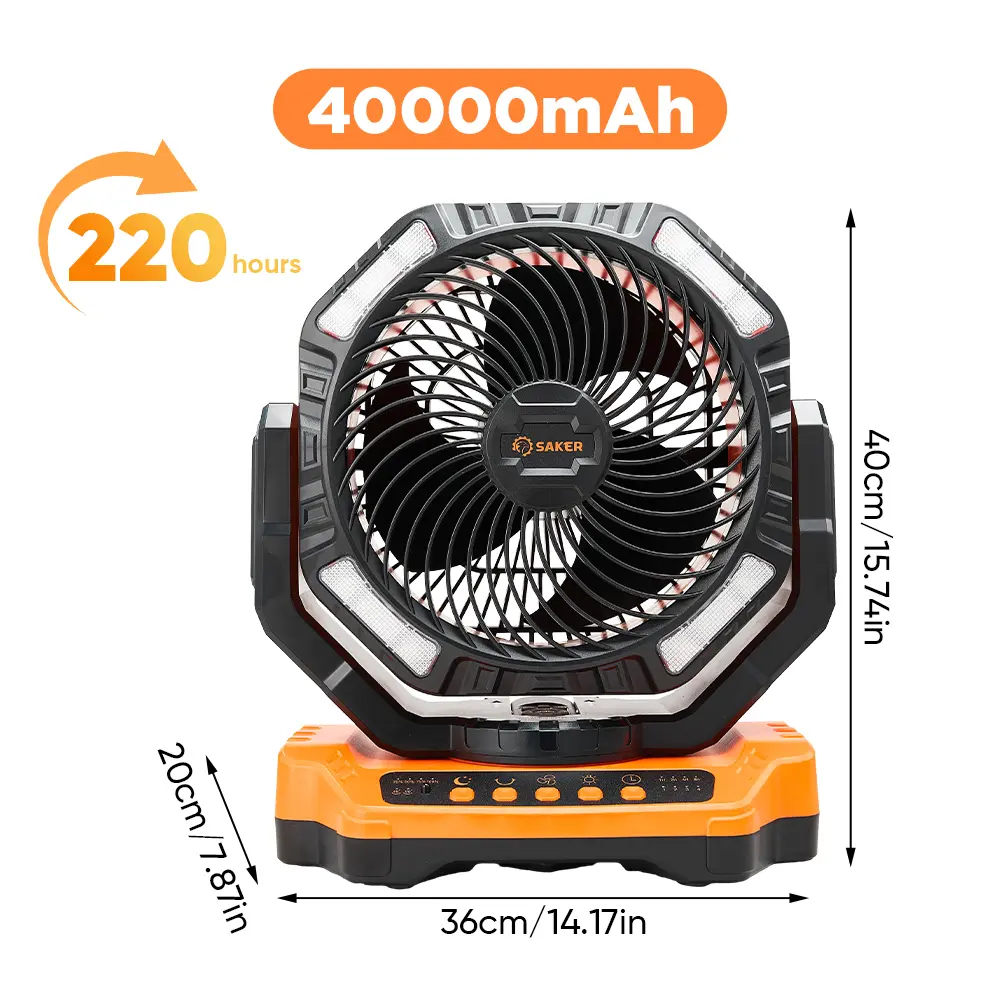 40000mAh Battery Powered