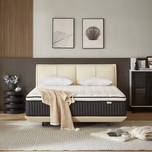 ZYLUMI Twin Size Mattress 10 Inch Hybrid Individually Pocketed Innerspring Medium Firm CertiPUR-US Oeko TEX Premium Memory Foam Breathable Cool Support