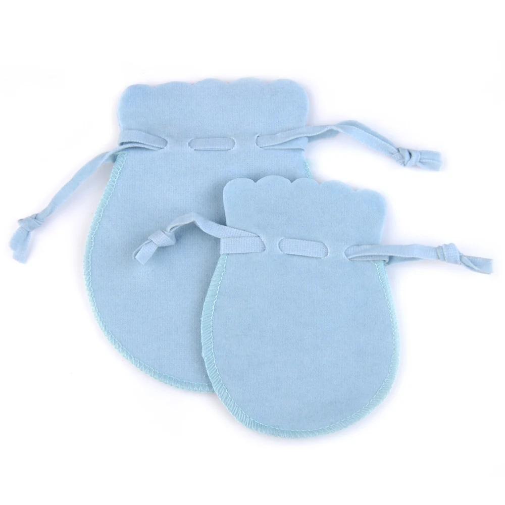 10/25/50pcs 7x9/9x12cm Gourd Velvet Gift Bags Dustproof Flannel Jewelry Packaging Bags Wedding Present Drawable Packing Bags