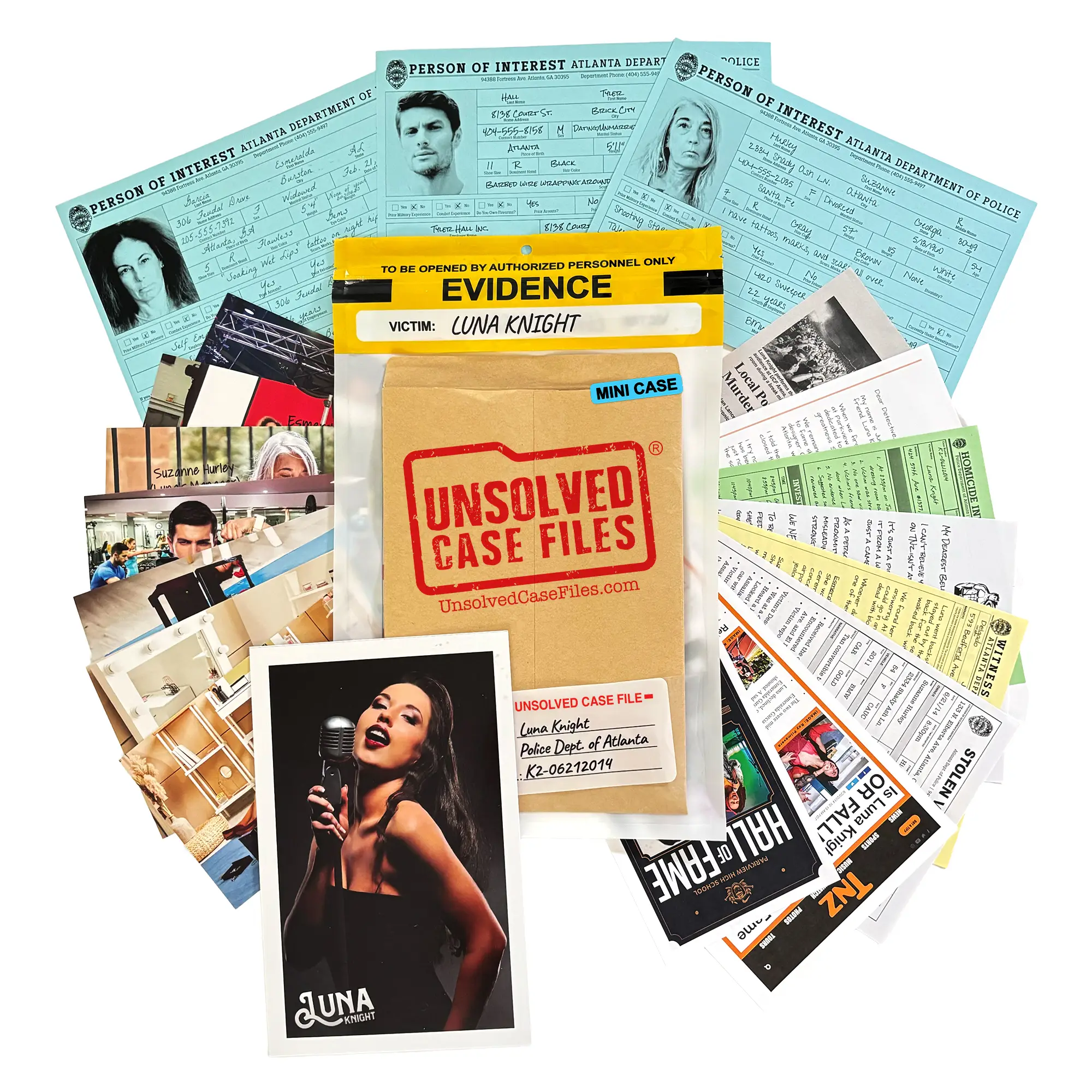 Quick Play: Luna Knight | Cold Case Murder Mystery Game - Unsolved Case Files