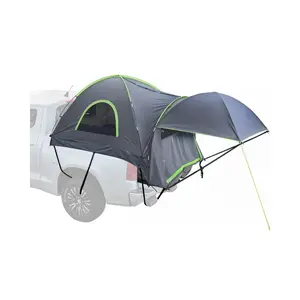 VEVOR Pickup Truck Tent, Fits 8.0-8.2 ft Truck Tents for Camping, Waterproof PU2000 2-3 Person Sleeping Truck Bed Tent, Sturdy Truck Bed Camper Shell with Expandable Awning, Rainfly, Storage BagVEVOR Super Brand Day