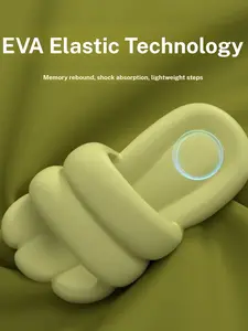 Ultra-Soft Eva Slippers for Women, Anti-Slip Thick Sole Fashion Sandals, Comfortable Outdoor Wear, Stylish One-Piece Design