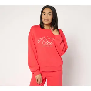 Peace Love World Ali+Mally Fierce Women Sweatshirt