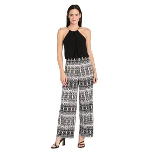 Blouson Neck Chain Jumpsuit