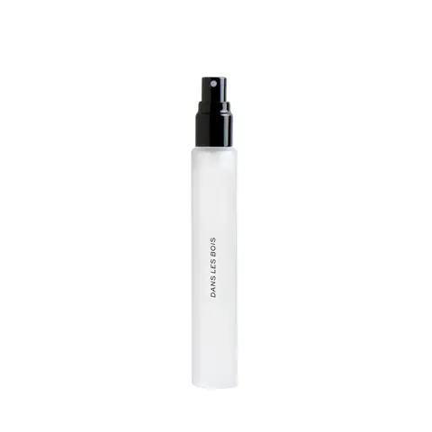 DIME Dans Les Bois Perfume Travel Spray - Red Saffron, Jasmine, Cedarwood Fragrance Notes, 0.34 oz / 10 ml