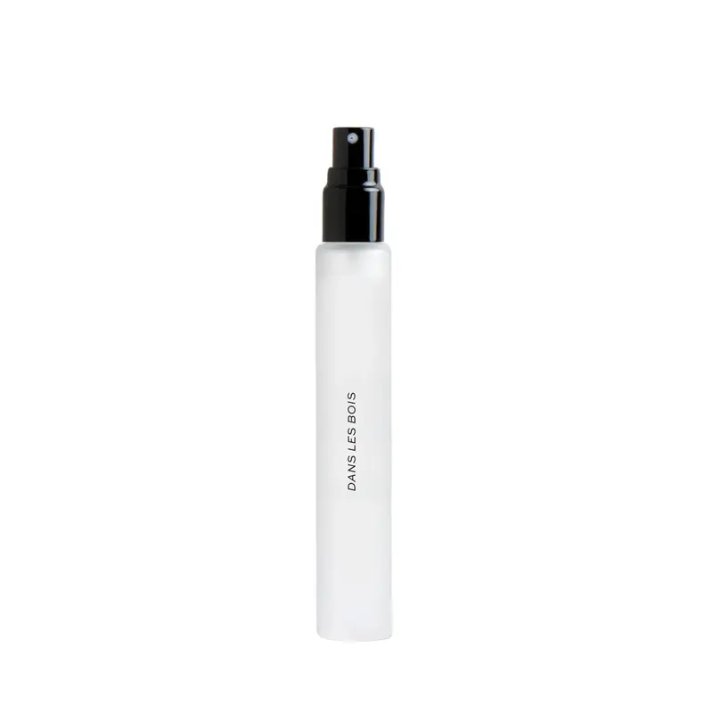 DIME Dans Les Bois Perfume Travel Spray - Red Saffron, Jasmine, Cedarwood Fragrance Notes, 0.34 oz / 10 ml