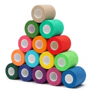 Self-Adhesive Breathable Sports Bandage Elastic Non-Woven Ankle ，Elbow Wrap, Mini Essential Fitness Accessory for Athletic Support