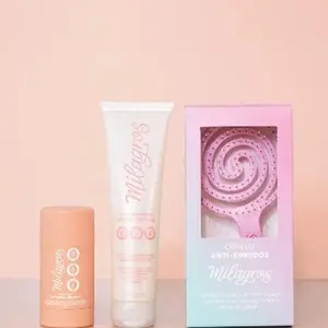 Milagros Anti-Reddening Hair Wax Stick - Cepillo Anti-Reddening for Controlled Frizz, Nutriment, and Texture Improvement, Hair Wax Cylinder & Cepillo Haircare Gel