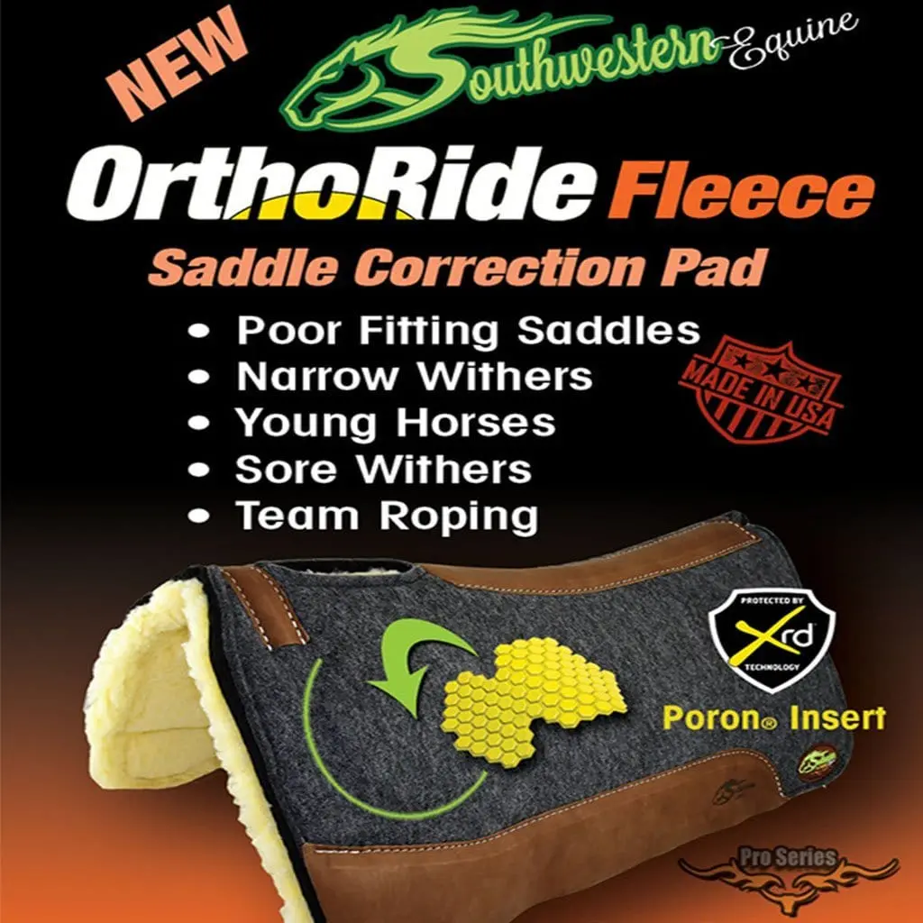 OrthoRide™ Saddle Pad With Fleece Bottom