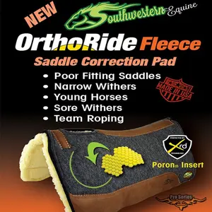 OrthoRide™ Saddle Pad With Fleece Bottom