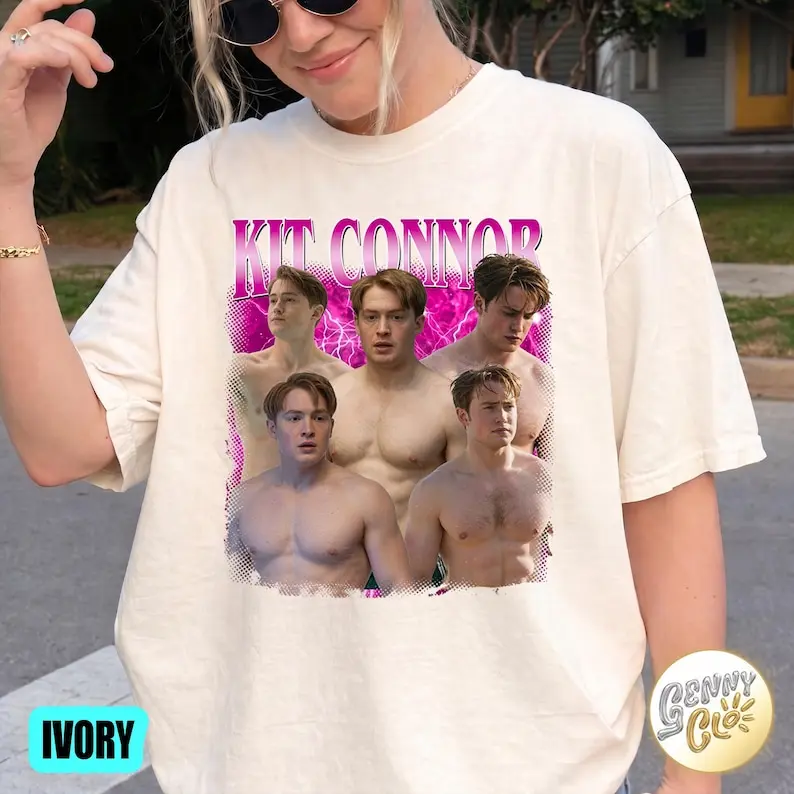 Comfort Colors Kit Connor Shirt, Heartstopper Forever Tee, LGBT Romance Graphic Shirt, Queer Love Fan Gift