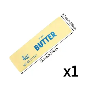 Super Soft Squishy Butter Scent Stick Stress Toy Slow Rising Sensory Fidget for Teens Non Toxic Party Favors Christmas Birthday Gifts