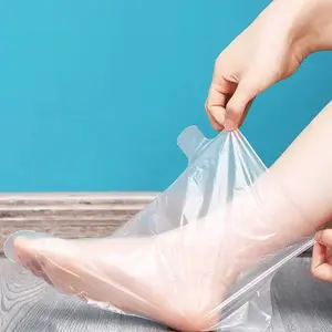 100/200pcs Disposable Foot Mask Covers, One Size Fits All, Non-Toxic Material, Ideal for Travel & Daily Use, Ca Prop 65 Compliant