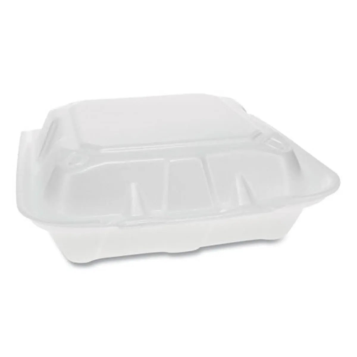 PCT YTD18803ECON 8 in. 3 Compartment Container, White
