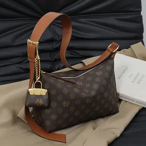 elegant ladies' hobo bag. It's a high - quality handbag and single - shoulder bag suitable for both work and leisure, exuding a sense of fashion Length 30, width 11 and height 20. The shoulder strap can be up to 140cm in length.