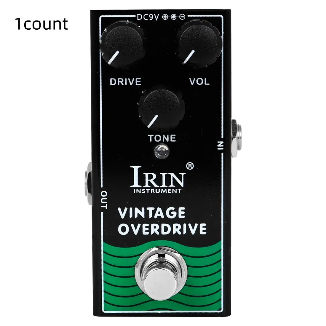 Vintage Overdrive Guitar Effect Pedal, Guitar Effect Pedal, Professional Guitar Accessories for Guitar Players, Music Accessories