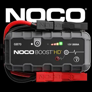 NOCO Boost HD GB70 2000A UltraSafe Jump Starter for 8.0L Gasoline and 6.0L Diesel Engines NOCO Boost HD GB70 2000A UltraSafe Jump Starter for 8.0L Gasoline and 6.0L Diesel Engines