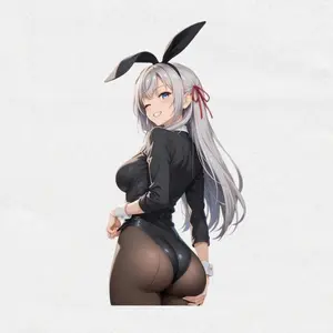 Alya Hides Her Feelings in Russian Waifu Weatherproof Anime Sticker