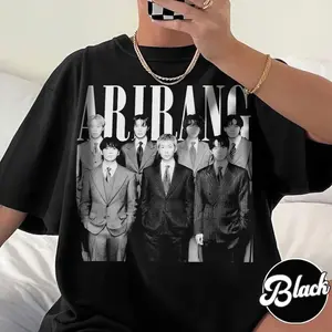 Arirang Bangtan Boys Vintage Gildan 5000 T-shirt, Kpop 2026 Tour Shirt, Bangtan Boys Arirang Tee