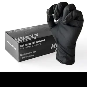 Heavy Duty Car Repair Mechanic Gloves 6mil Fits Most Hands - Cleaning Supplies (100pc)