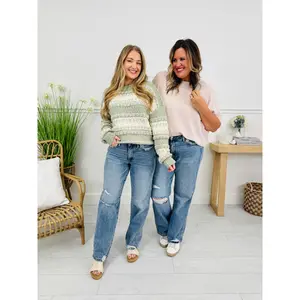 Judy Blue Totally Buggin '90s Straight Leg Jeans