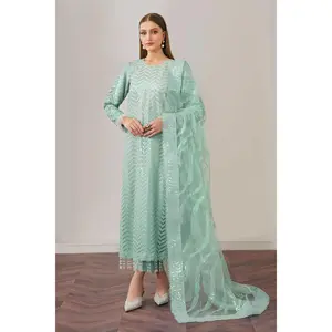 Exclusive Formal Embroidered Net UF-517 - Z-1416
