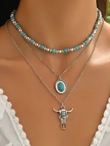 3pcs Necklace Set for Women –  Layered Choker Style Jewelry for Daily Wear, Party & Travel