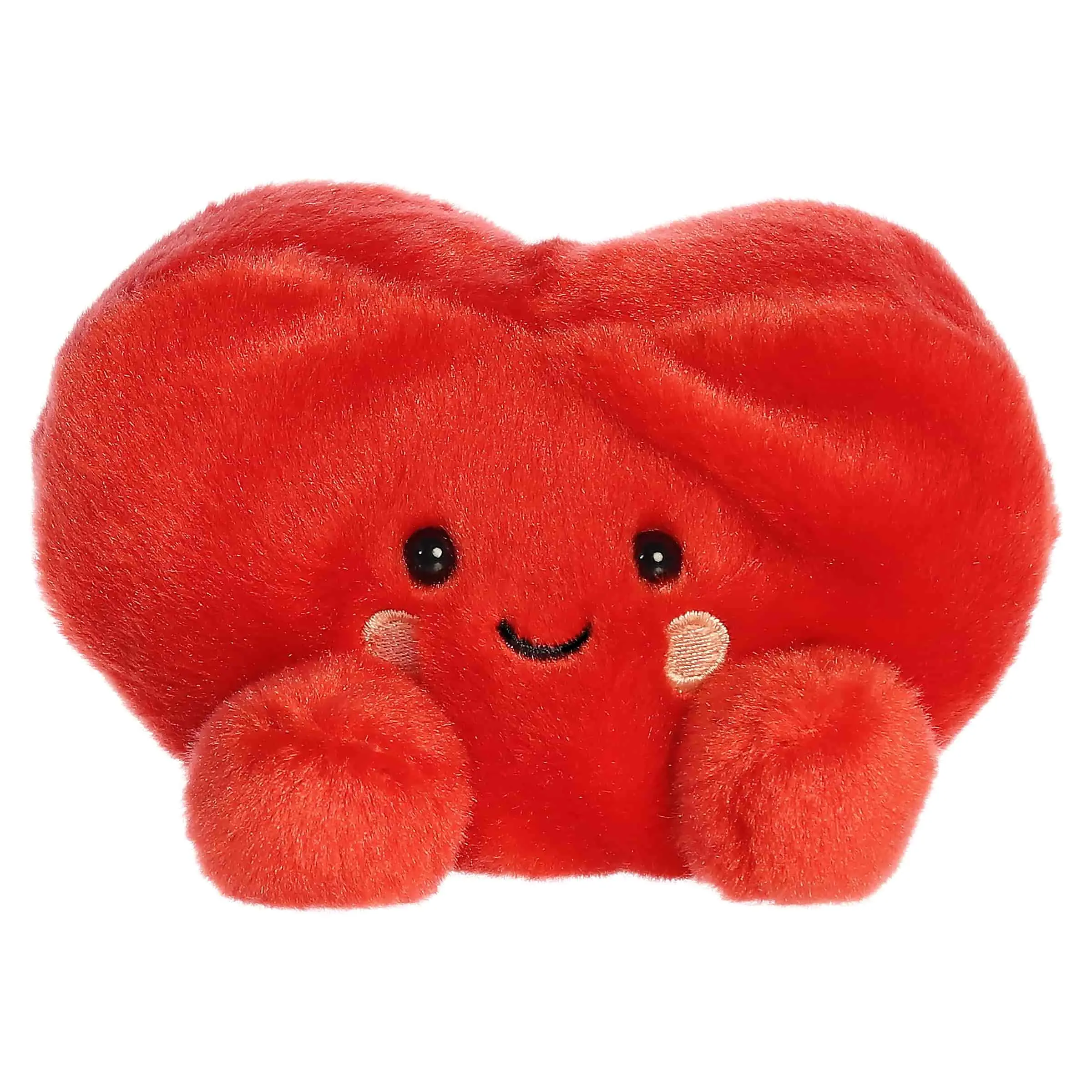 Palm Pals Adorable Amore Heart Red Soft Plush Collectable Stuffed Animal Palm Pals Adorable Amore Heart Red Soft Plush Collectable Stuffed Animal