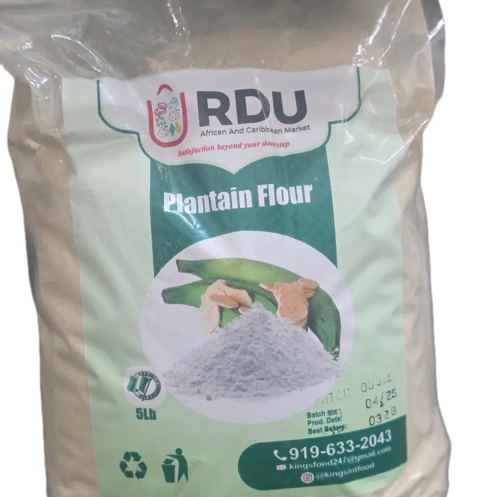Plantain Flour/ Unripe  Plantain Flour only 5lb
