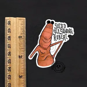 Salted Seasoning Robert Marcus The VRchat Worm Sticker