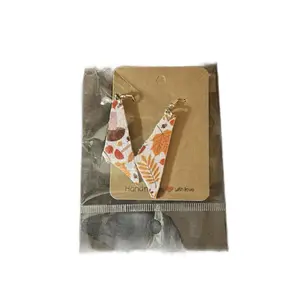 Handmade Fall Earrings with Love - Unique Leaf Design for Autumn Fashion
