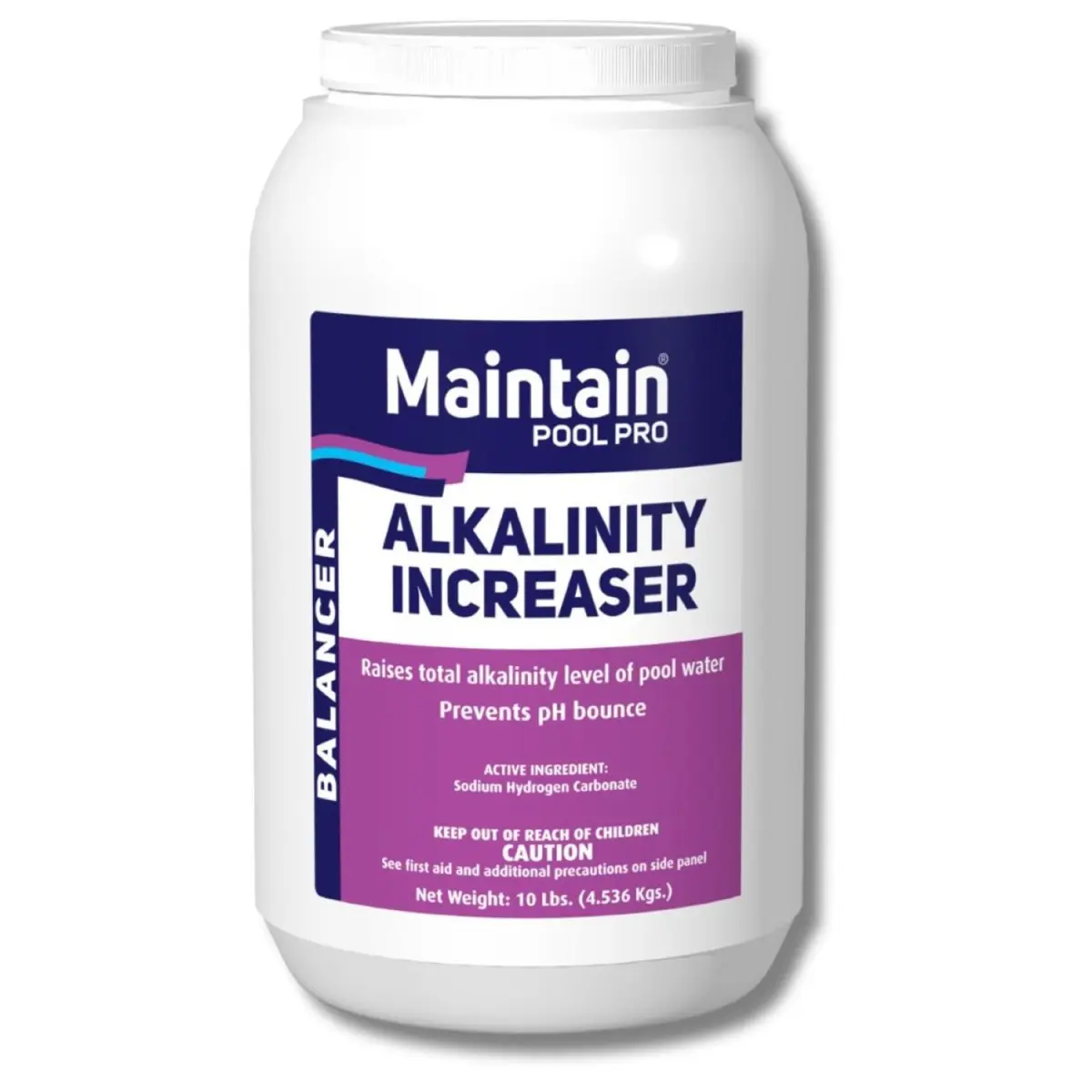 Pool Central 35855331 Maintain Pool Pro Balancer Alkalinity Increaser - 10 lbs., Swimming Pools, Pool Cleaning Chemicals & Water Testing Products
