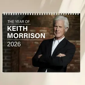 True Crime Keith Morrison 2026 Calendar, Gift for Fan