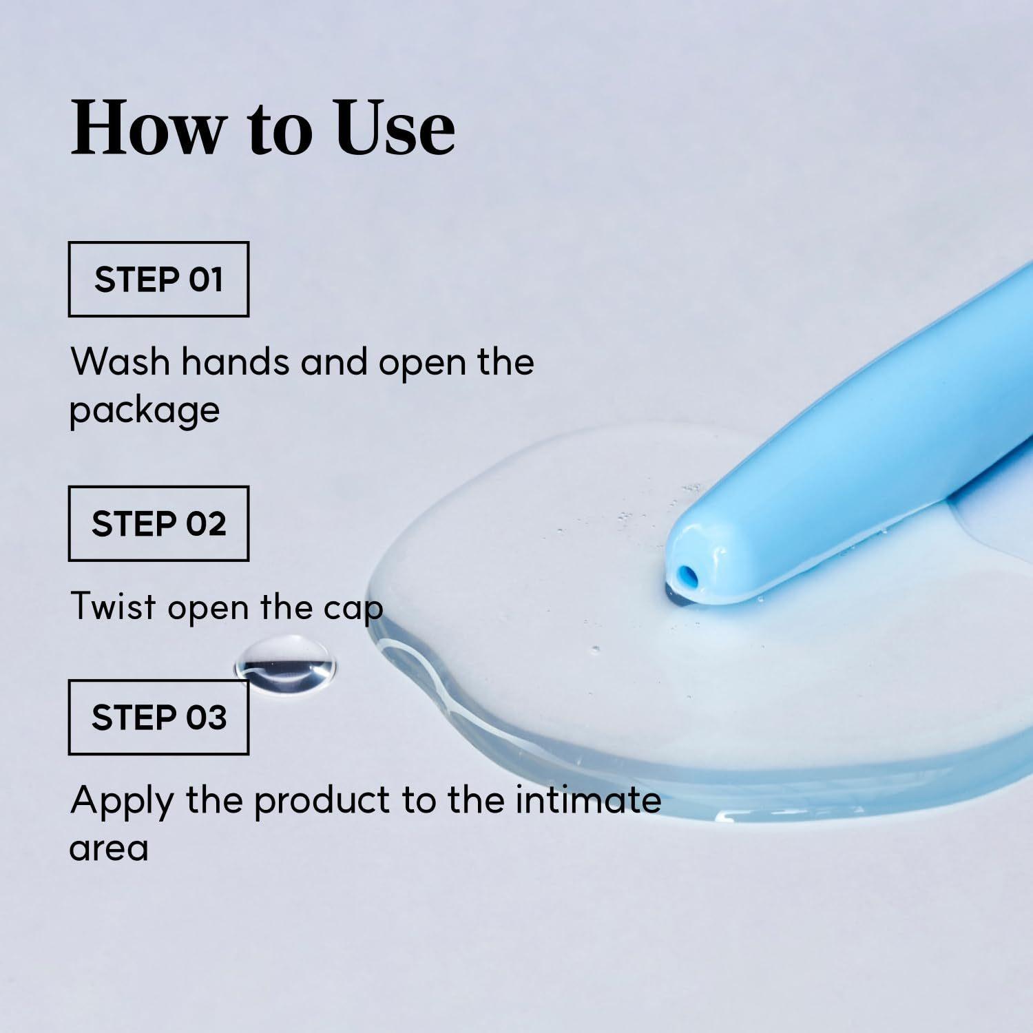 Probiotic Gel for Women, Intimate Feminine Care Gel, Balances pH, Soothes Discomfort, Gentle Daily Private Part Moisturizing & Cleansing Care