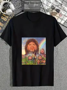 100% cotton JD Vance Face Meme T-Shirt casual Fashion graphic tees for women women graphic shirts