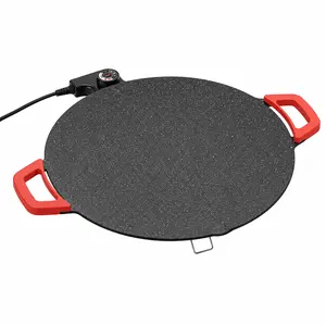 Adjustable Temperature Electric Skillet Pan，korean bbq grill，1500w portable electric，nonstick griddle，indoor grill，nonstick griddle，korean grill,korean bbq grill，comal electrico para tortillas，electric griddle,