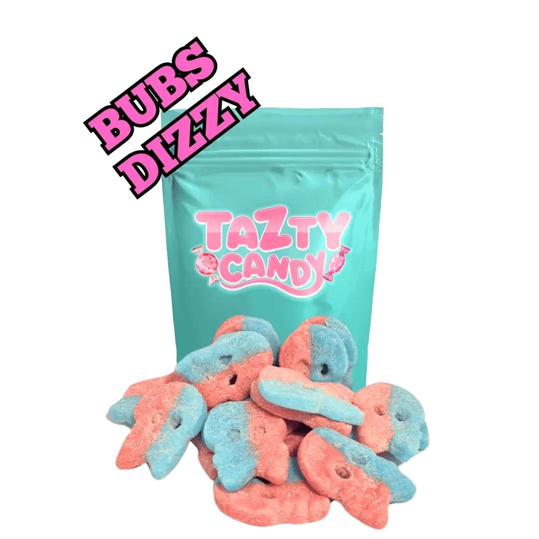 BUBS Dizzy Skull – Swedish Sour Foam Candy