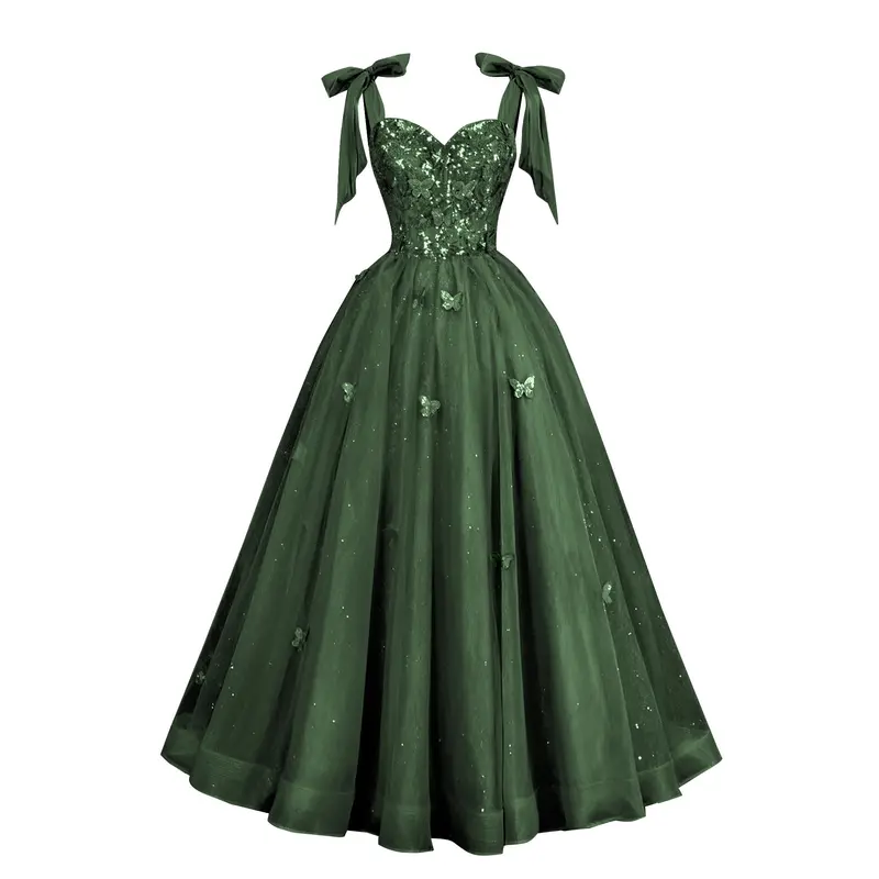 women's emerald green quince dress quinceanera dresses Quinceanera gown Color:Sky/Multi Sandwashed Floral ワンピース Amazon.com: camftbo Champagne Bridesmaid Ball Gown Style Fabric