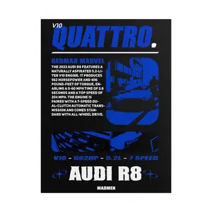Audi R8 Poster