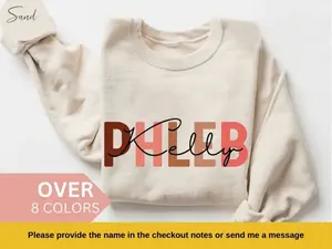 Personalized Phleb Tech Sweatshirt, Custom Phleb Tech Red Shirt, Phlebotomist Gift, Nurse Appreciation Gift, Phlebotomy Technician Crewneck
