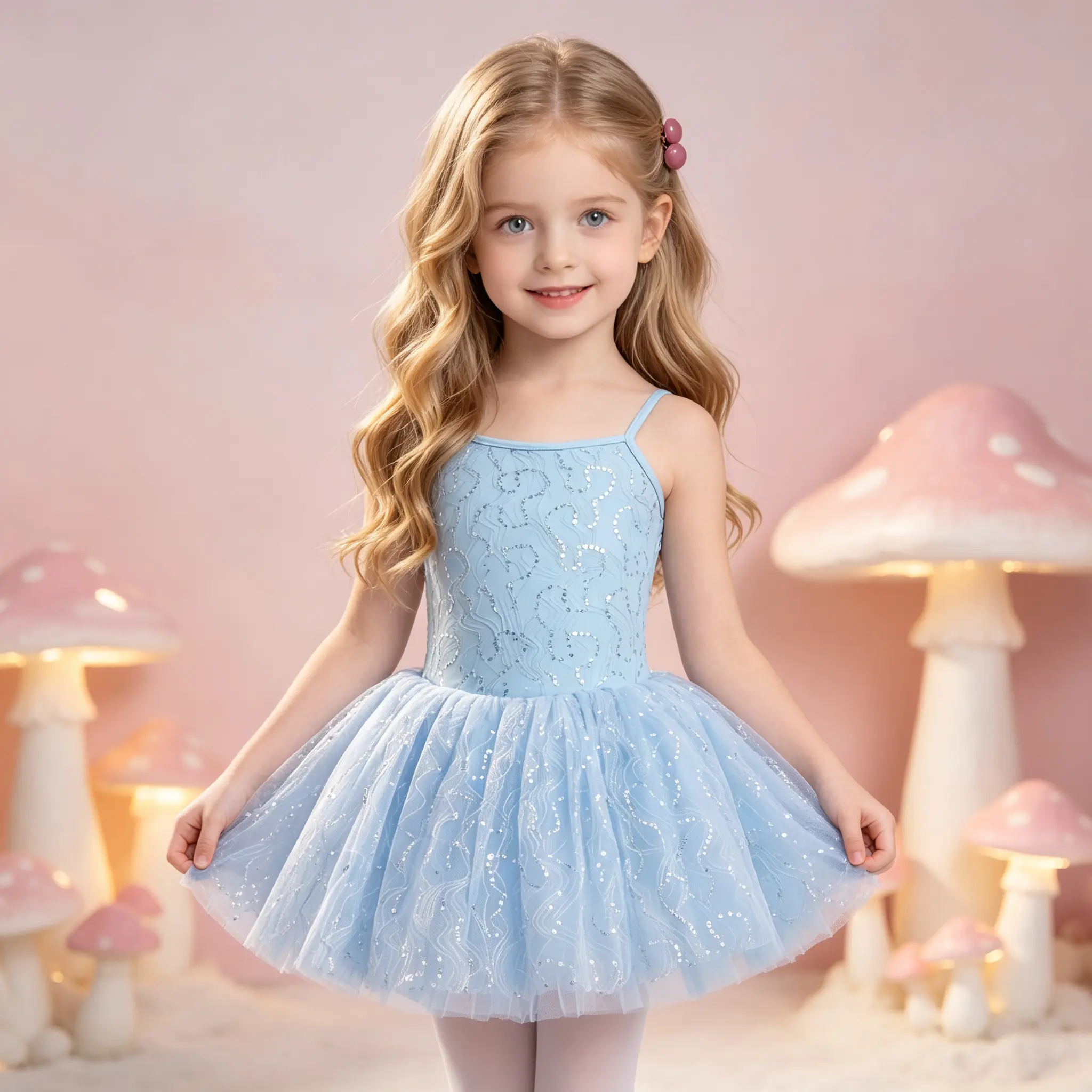 Sky Blue Spaghetti Strap Girls Ballet Tutu Dress Sparkly Rhinestone Wave Lace Fluffy Glitter Tulle Skirt Toddler Princess Costume For Dance Recital Birthday Photoshoot Flower Girl